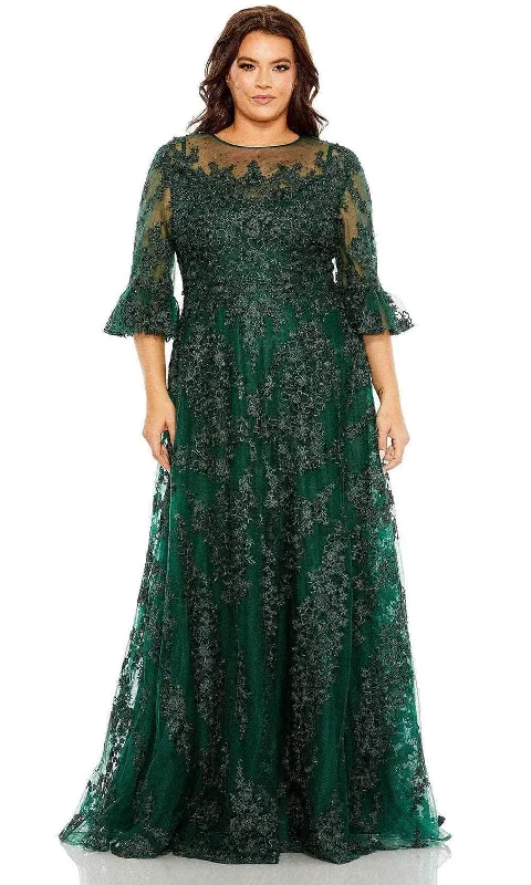 Urban Comfort Comfy Outfits Wearable Mac Duggal 20471 - Embroidery Jewel Evening Dress