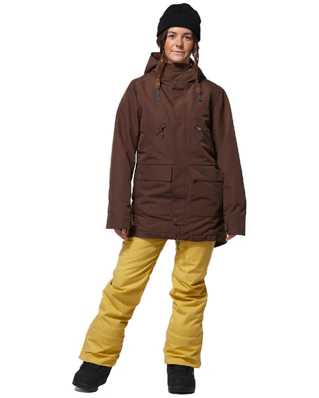 Weekend Comfort Relaxed Soft Fashion SAMMY JACKET-DEEP MAHOGANY