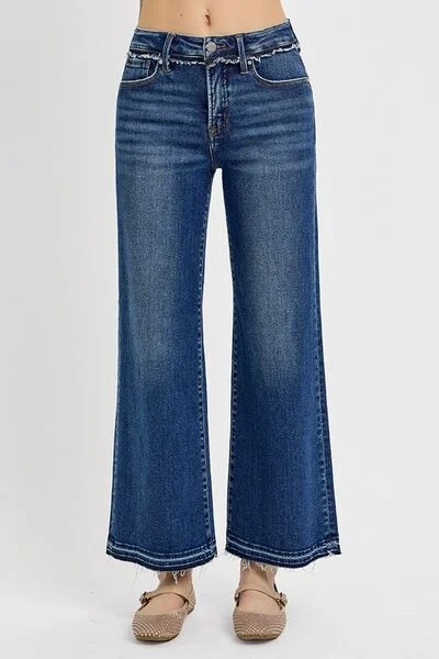 Trendy Casuals Casual Soft Fit RISEN Full Size Tummy Control Bootcut Jeans Plus Size