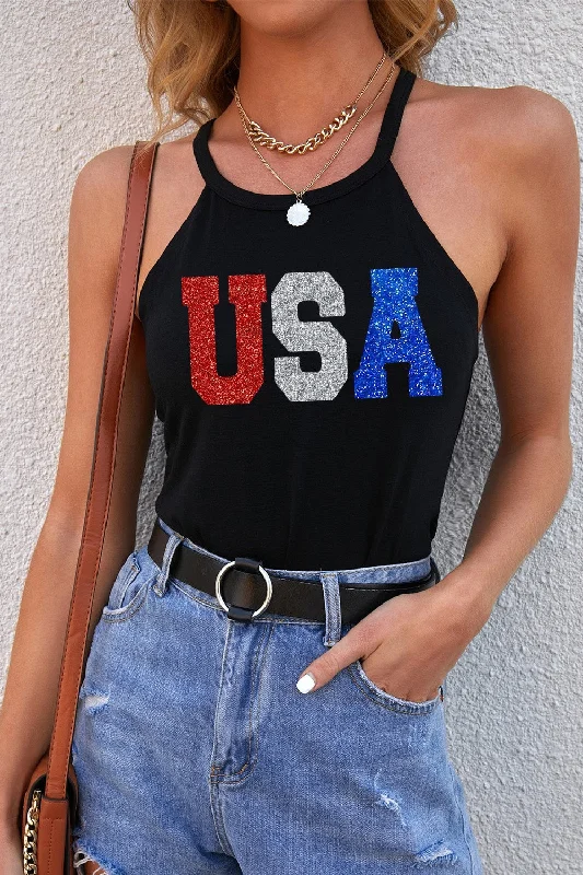 Easygoing Style Effortless Cozy Outfits USA Grecian Neck Cami