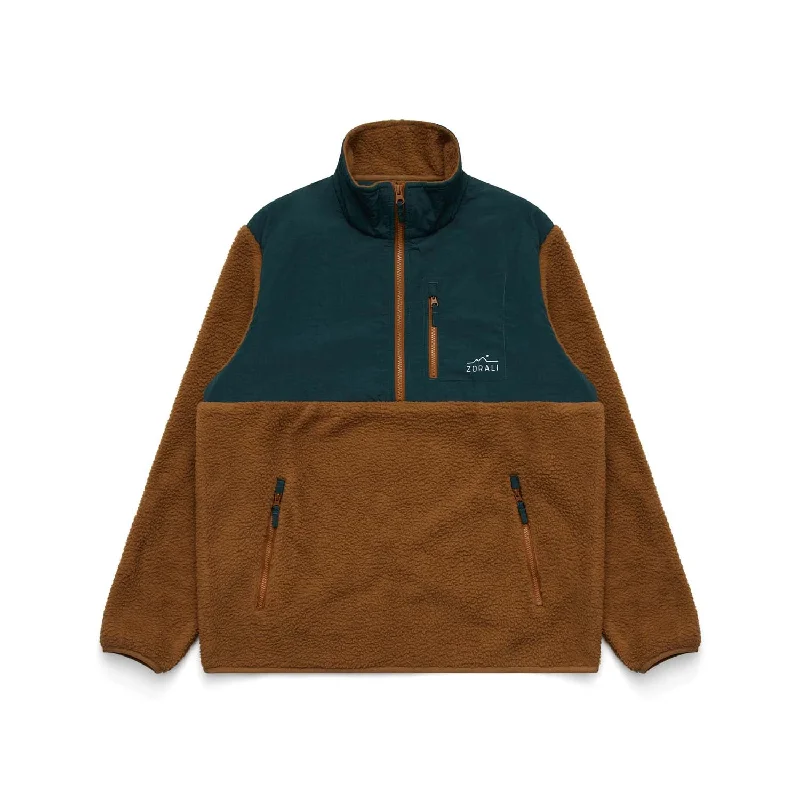 Comfort Fit Trendy Casual Comfort 1/4 Zip Fleece Sassafras