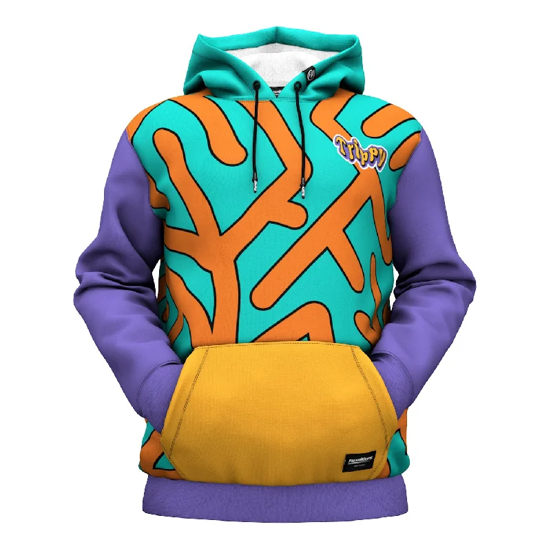 Cozy Vibes Stylish Layered Wear Trippie Hoodie