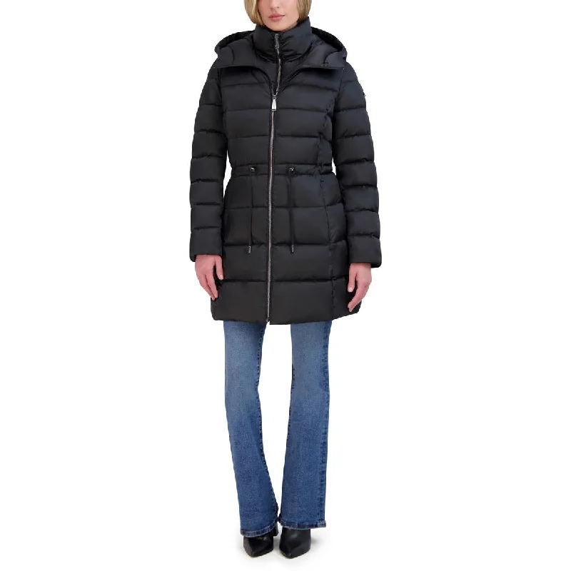 Soft Fabrics Effortless Fashion Options Womens Quilted Hooded Puffer Jacket