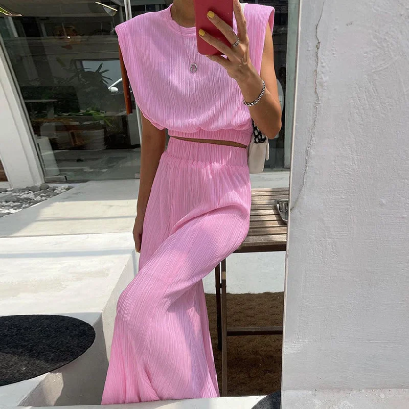 Cozy Shirts Casual Chic Options Fashion Sleeveless Tops and Long Skirts for Women