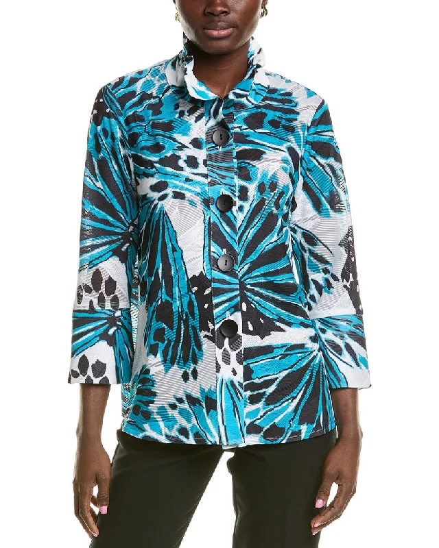 Effortless Dressing Relaxed Streetwear Fit Joseph Ribkoff Burnout Top