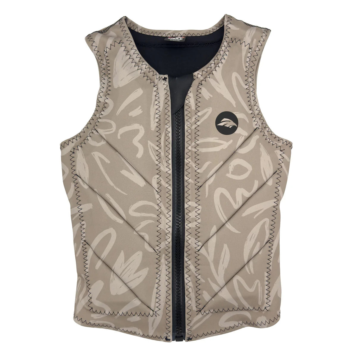Comfortable Sweaters Cozy Everyday Wear 2025 Eagle Womens Floral Vest - Tan