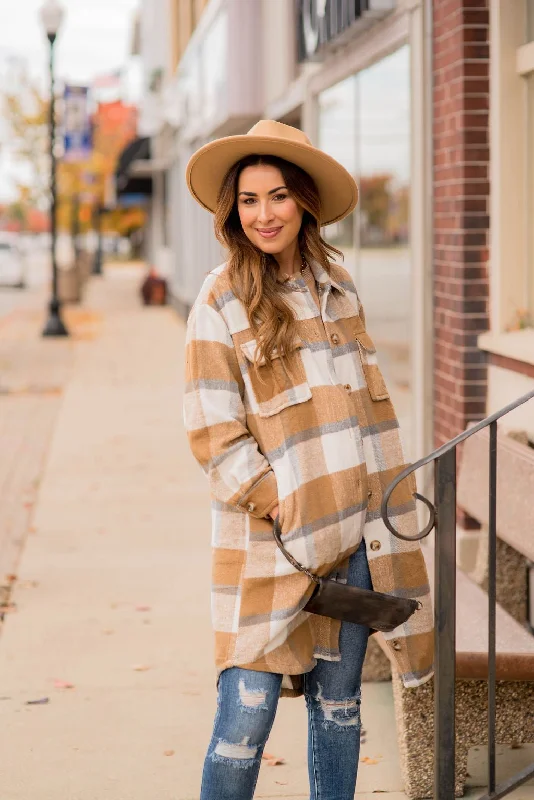 Cozy Outfit Simple Chic Options Seize The Day Plaid Tunic Shacket
