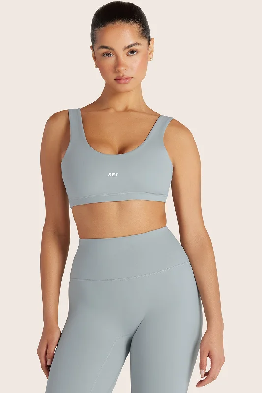 Smart Casuals Comfortable Trend Wear SPORTBODY® (BLOOPERS) SPORTY LIFT BRA - PLATINUM