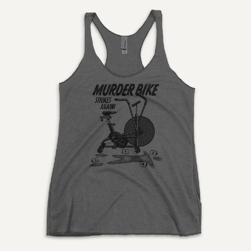 Comfortable Fashion Looks Soft Chic Apparel Murder Bike Strikes Again Women's Tank Top