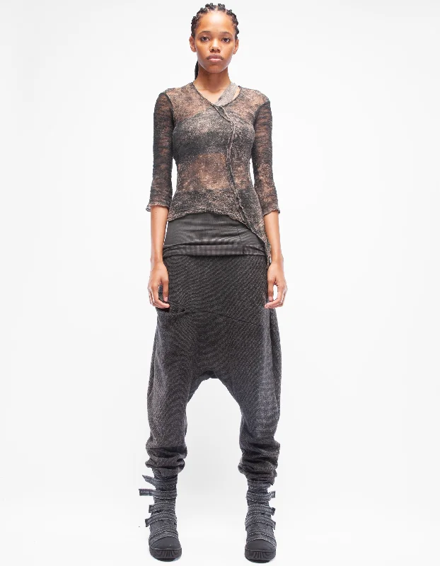 Everyday Comfort Relaxed Chic Pieces TOP SHORT V LIGHT WORKER