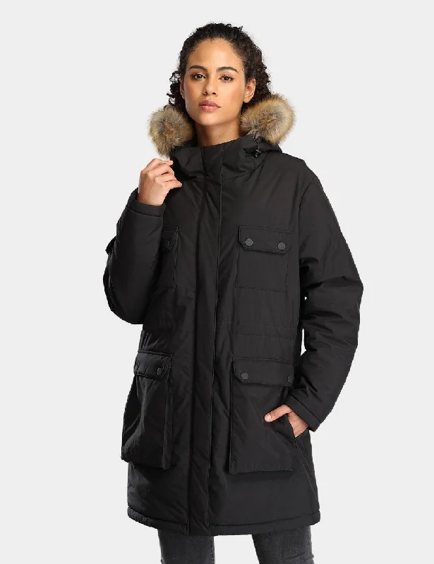 Sporty Elegance Relaxed Street Fashion Final Sale - Women's Heated Thermolite® Parka (4 Heating Zones)