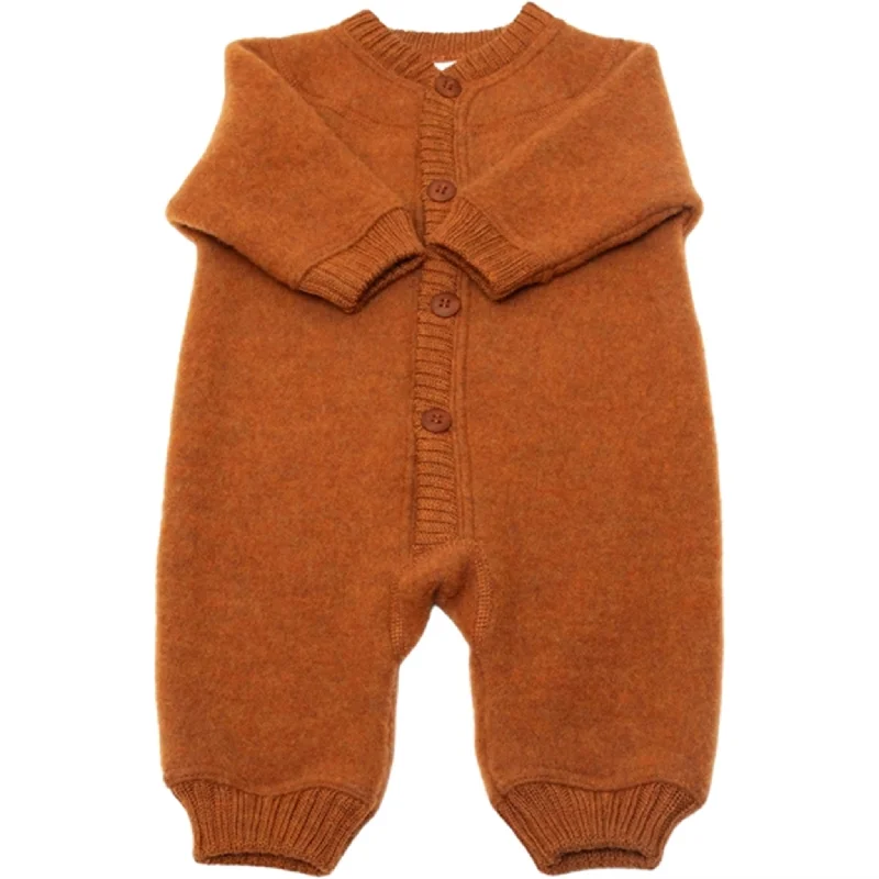 Timeless Style Cozy Everyday Styles Joha Wool Orange Jumpsuit