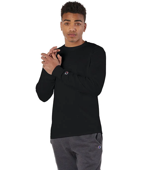 Summer Comfort Affordable Soft Fit CC8C - Champion Adult Long-Sleeve T-Shirt