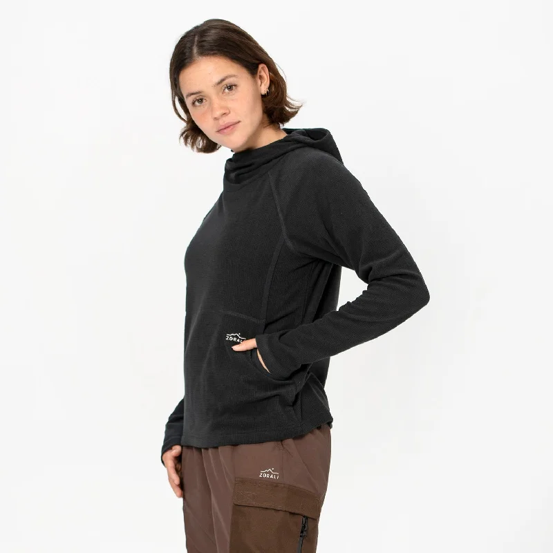 Smart Comfort Wear Comfortable Wear Choices Womens Air-Grid Fleece Charcoal