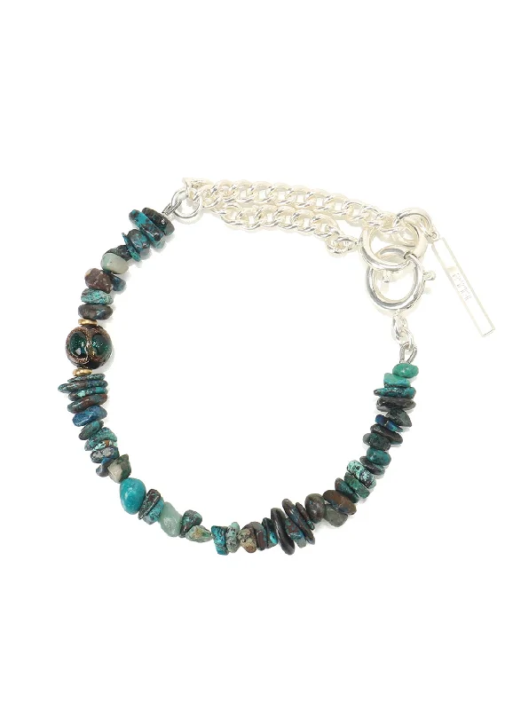 Summer Comfort Trendy Soft Fit CHRYSOCOLLA BEADS BRACELET