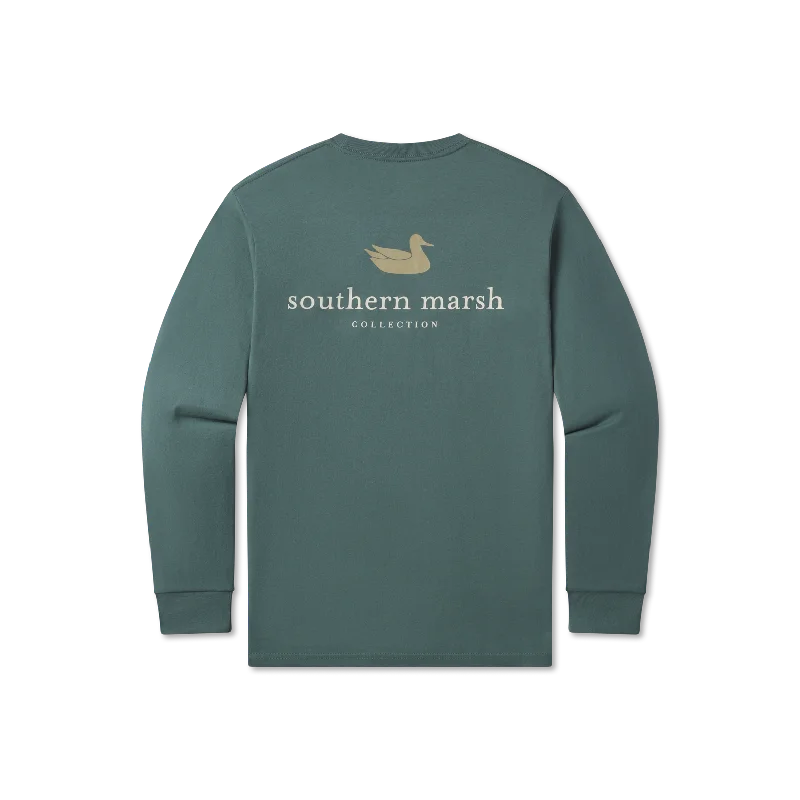 Comfortable Jackets womensclothing-dresses-dressAuthentic Tee - Long Sleeve