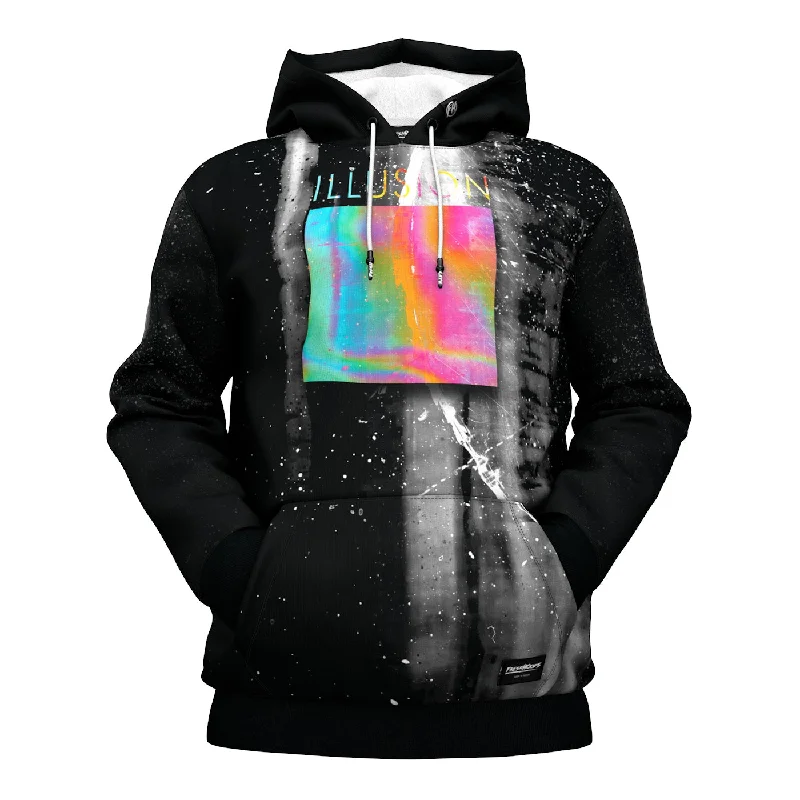 Casual Comfort Stylish Soft Outfits Illusions Hoodie