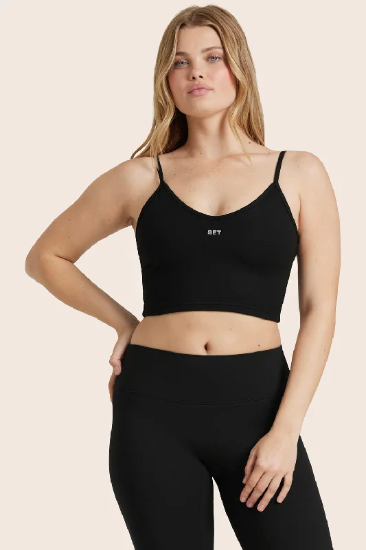 Fashion Comfort Chic and Comfortable Pieces FORMCLOUD® CLOUD REP BRA - ONYX