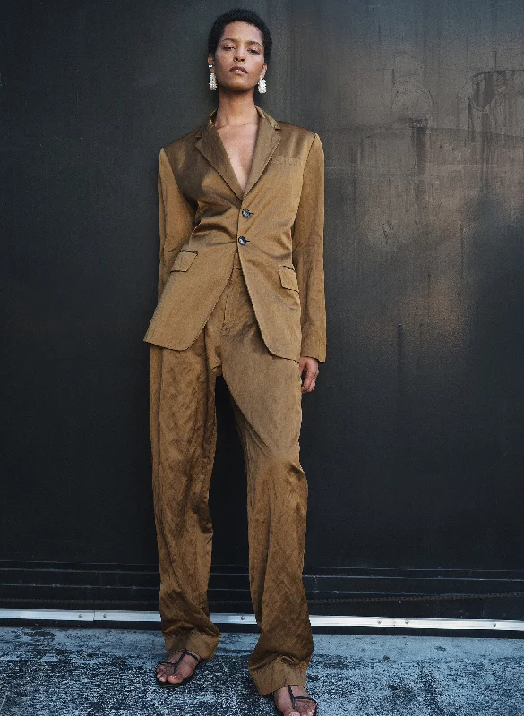 Effortless Wear Effortless Cozy Outfits Shawn Satin Jacket
