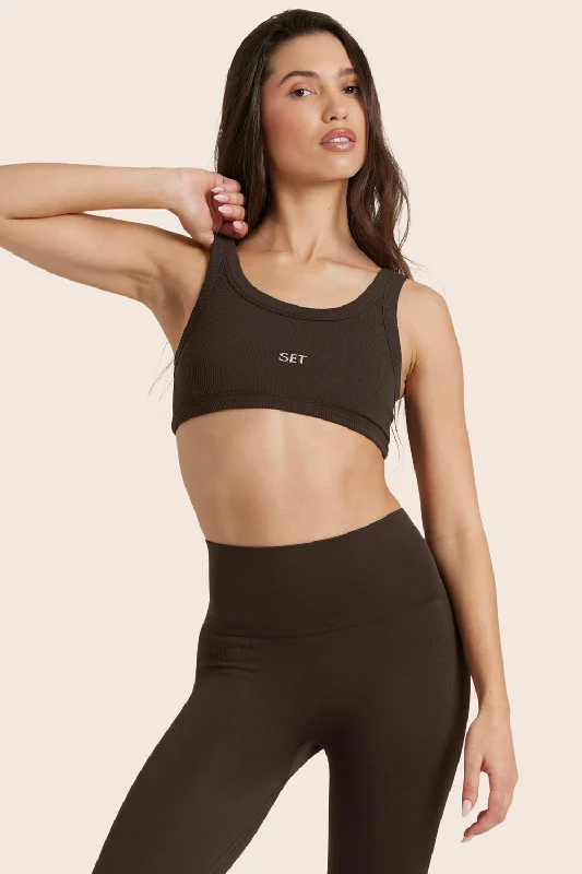 Everyday Comfort Comfortable Wardrobe Pieces SCULPTFLEX® POWER HOLD BRA - ESPRESSO