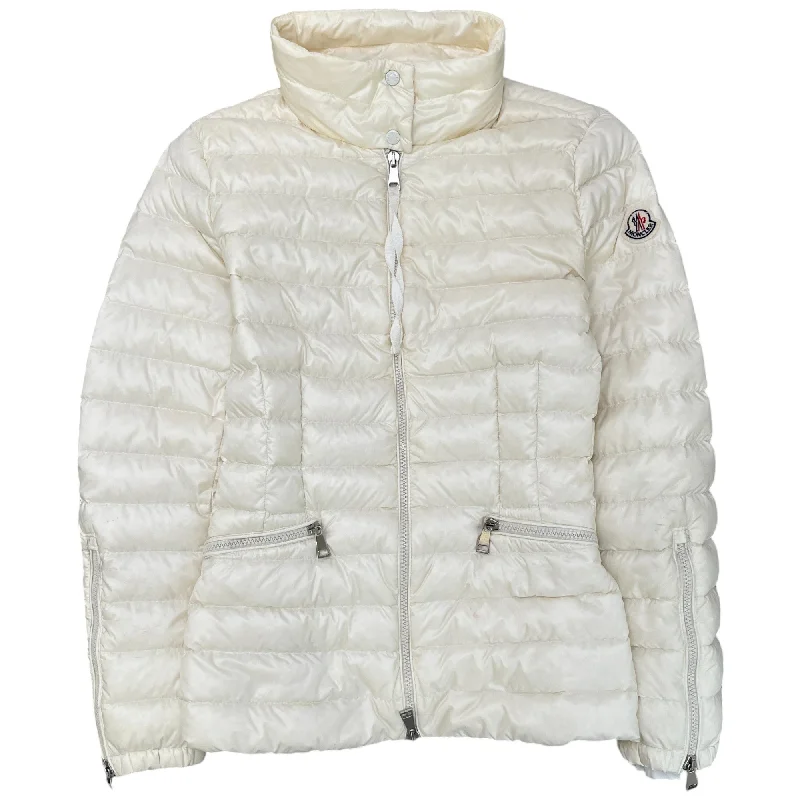 Chic Comfort Soft Wear Pieces Women's Safre Down Jacket White Size 1 / UK 10