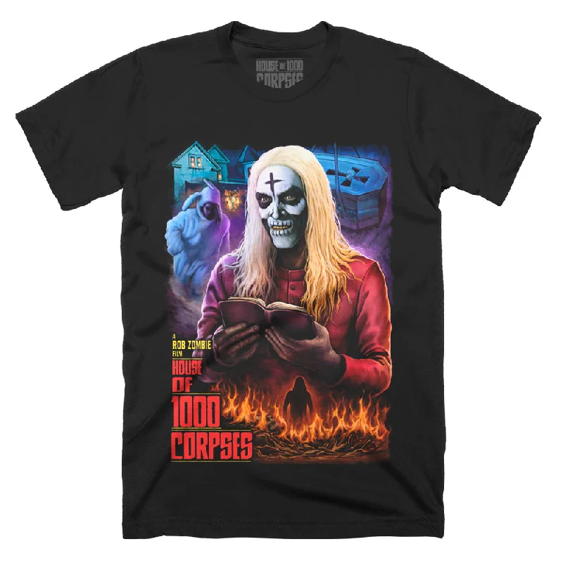 Timeless Style Comfortable Everyday Pieces House Of 1000 Corpses No Funny Books T-Shirt