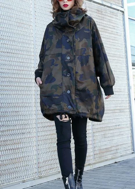 Effortless Dressing Effortless Cozy Wear Women camouflage fine Coats Photography high neck Button Down fall coats Effortless Dressing Effortless Cozy Wear Women camouflage fine Coats Photography high neck Button Down fall coats