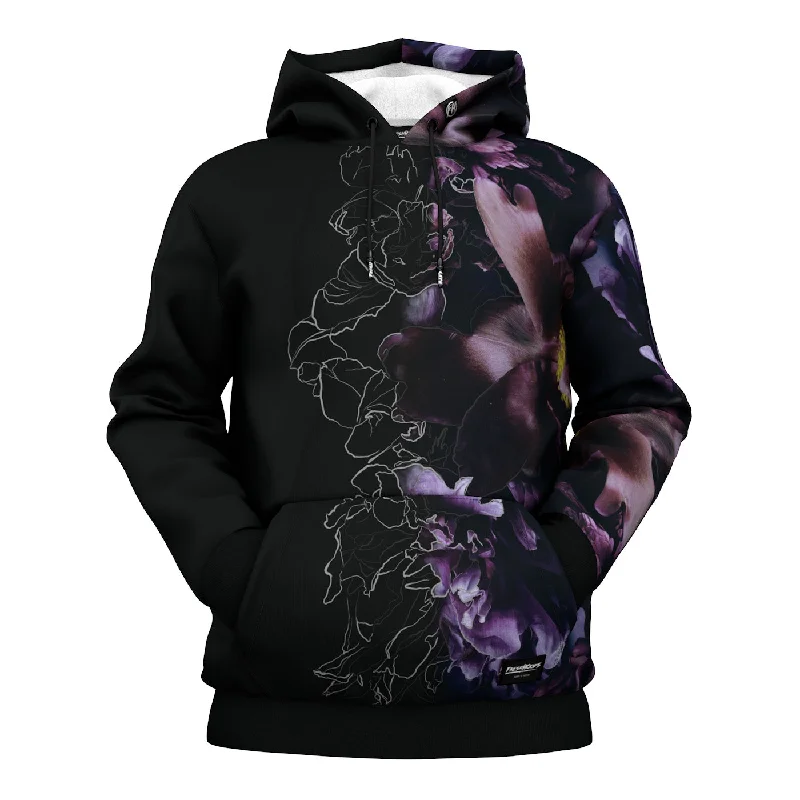 Smart Comfort Simple Chic Options Dark Peony Hoodie
