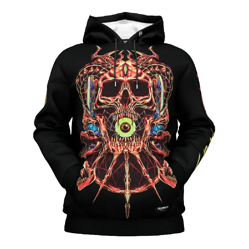 Soft Comfort Trendy Streetwear Outfits The Eye Beneath Darkness Hoodie