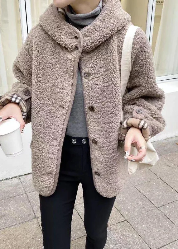 Soft Clothing Relaxed Streetwear Fit Beautiful Light Chocolate Outwear Coat Hooded Pockets Outwears Soft Clothing Relaxed Streetwear Fit Beautiful Light Chocolate Outwear Coat Hooded Pockets Outwears
