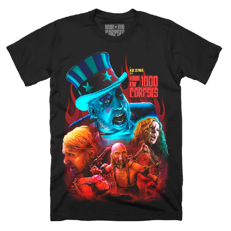 Modern Chic Effortless Fashion Options House Of 1000 Corpses Howdy Folks T-Shirt