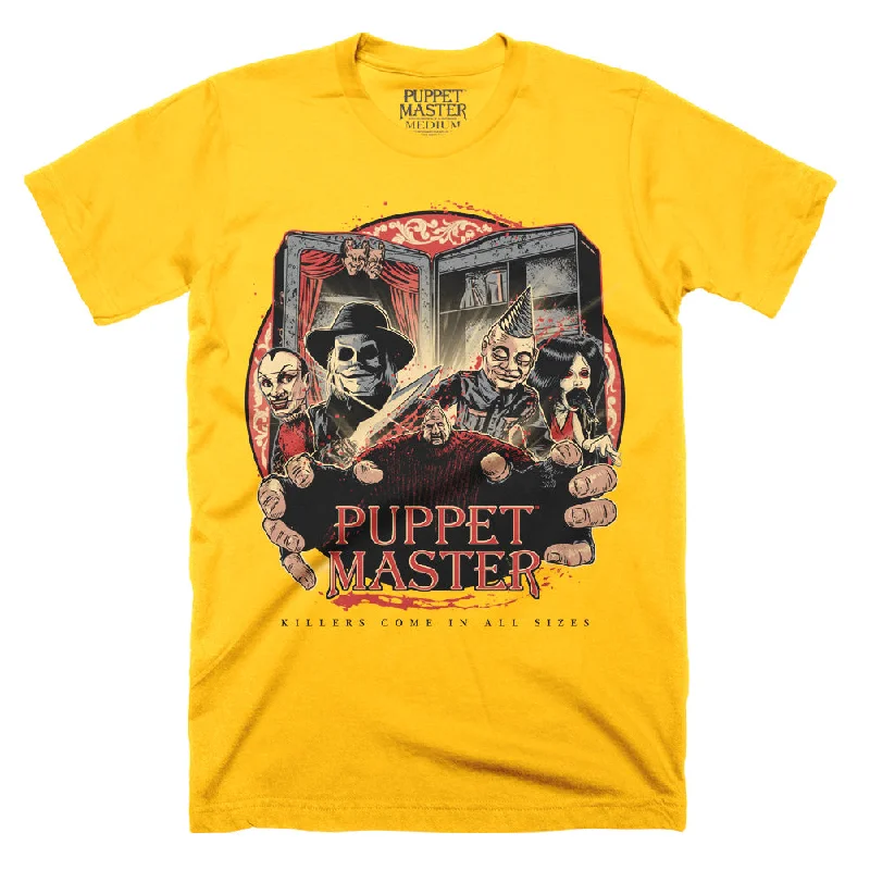 Breezy Comfort Comfortable Wear Choices Puppet Master Killers Come In All Sizes T-Shirt