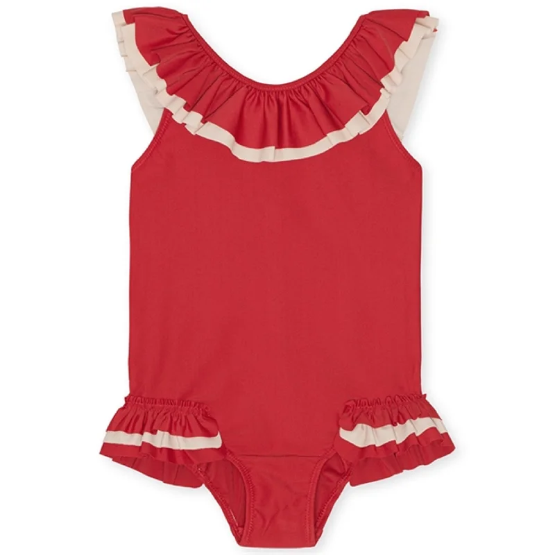 Sporty Comfort Comfortable Everyday Pieces Konges Sløjd Barbados Cherry Cerise Swim Suit Sporty Comfort Comfortable Everyday Pieces Konges Sløjd Barbados Cherry Cerise Swim Suit