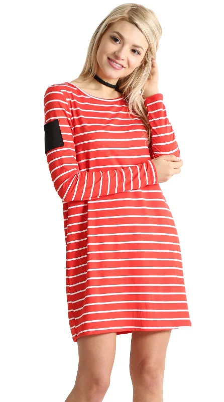 Red Ivory Stripe