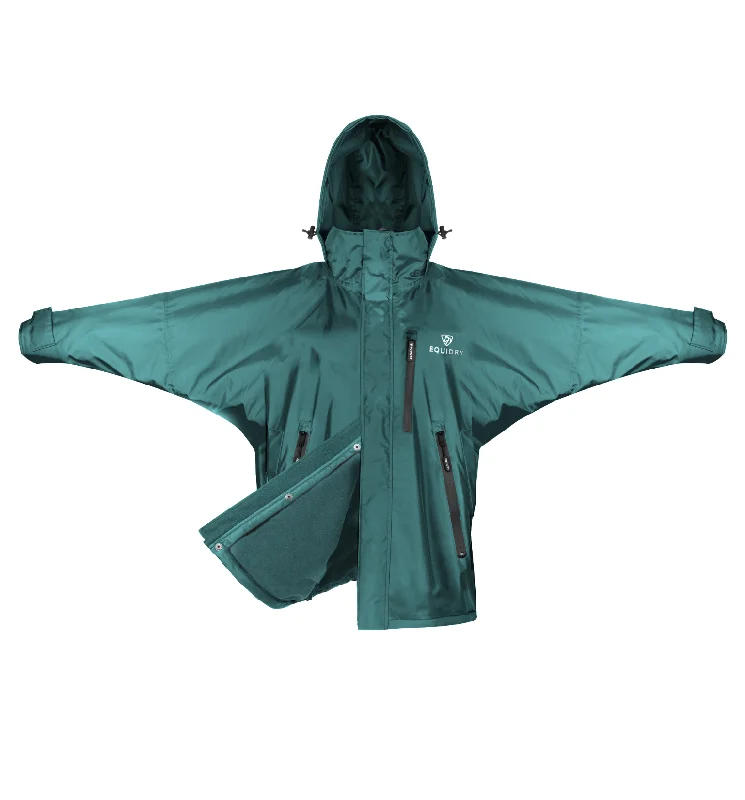 Effortless Outfits Comfortable Fashionwear Shortie Women's | Thin Fleece | Teal/Teal