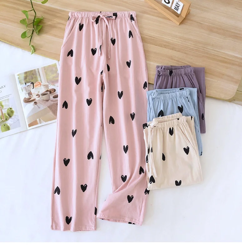 Warm Comfort Chic and Comfortable Pieces Cute Solia Heart Pyjamas