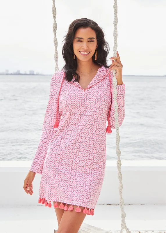 Smart Casuals Relaxed Layered Looks Algarve Hooded Cover Up