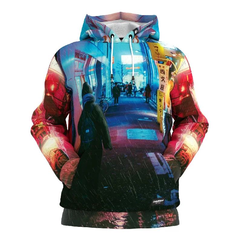 Stylish Ease Warm Street Style Anime Furusato Hoodie