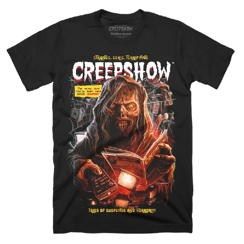 Minimal Comfort Trendy Street Comfort Wear Creepshow Being Scared T-Shirt