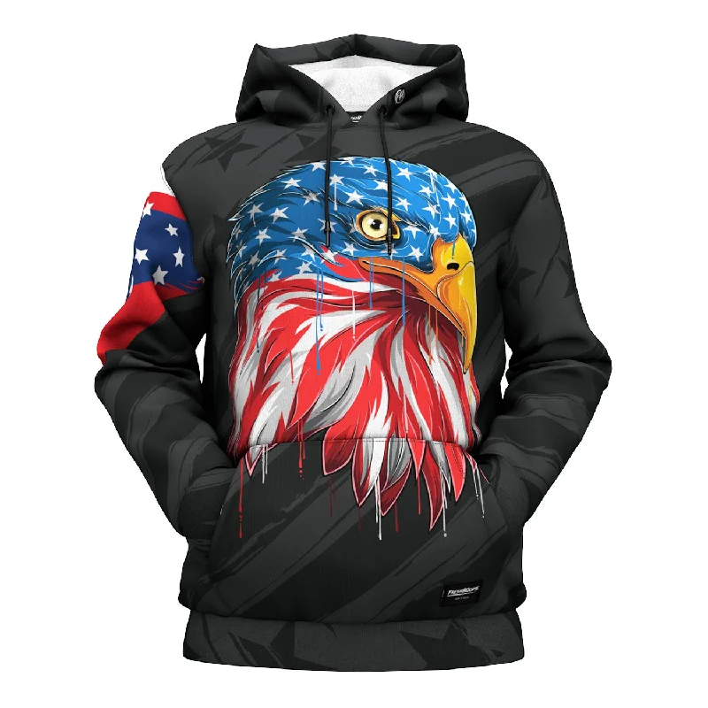 Comfortable Fashion Practical Warm Clothing Bald Eagle Hoodie