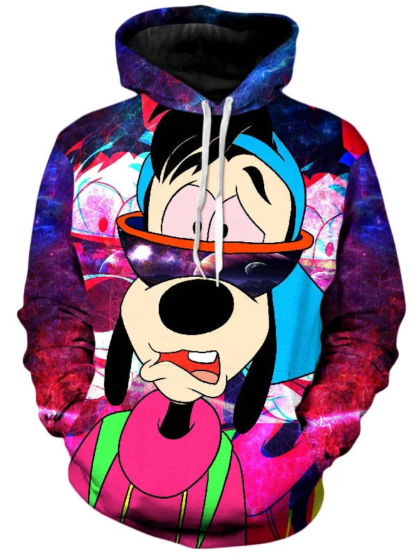 Trendy Casuals Soft and Relaxed Fashion Space Goof Unisex Hoodie