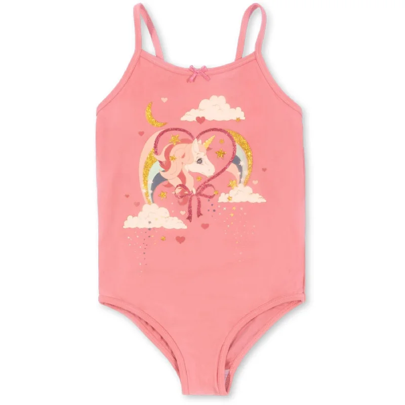 Soft Wear Relaxed Layered Looks Konges Sløjd Flamingo Plume Riley Swimsuit Grs