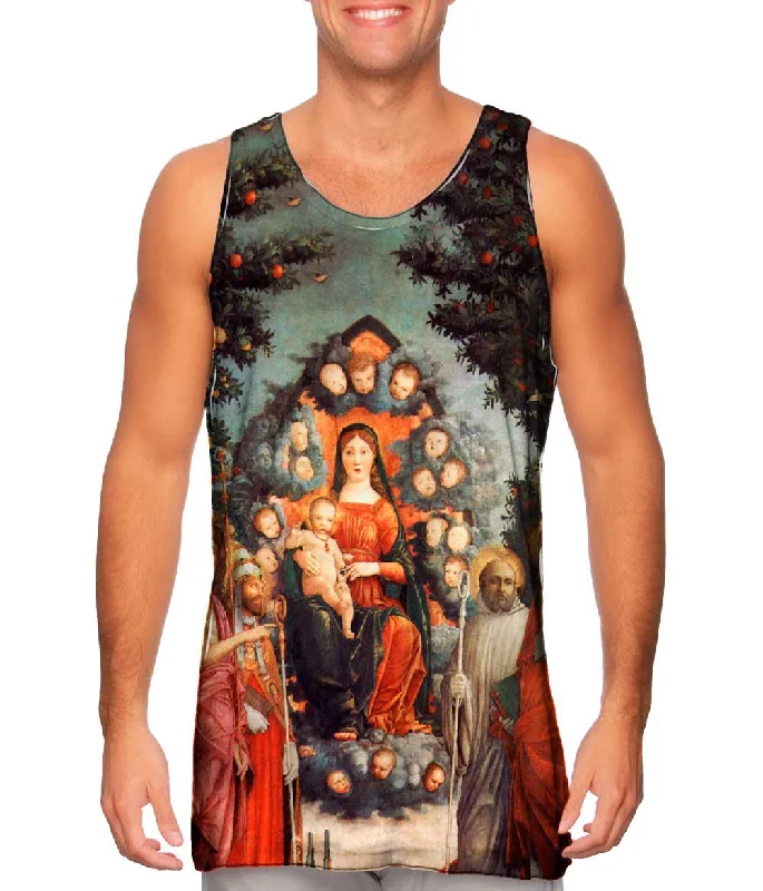 Relaxed Fit Effortless Cozy Outfits Andrea Mantegna - "Madonna Mit Heiligen" (1497)