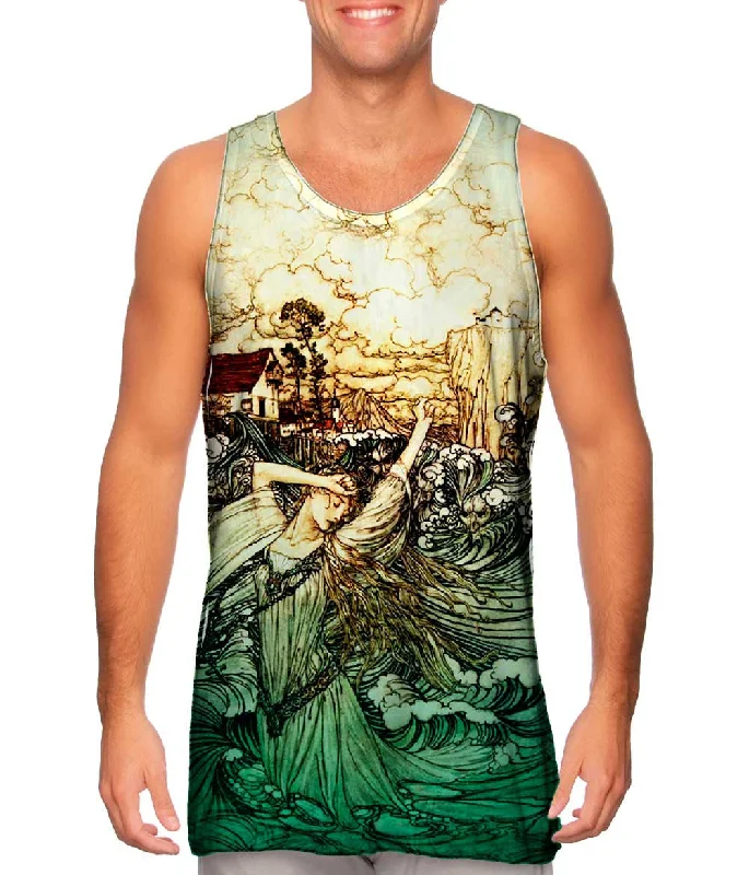 Casual Comfort Comfy Outfits Wearable Arthur Rackham - "Lost In The Danube"