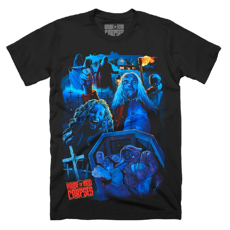 Elegant Wear Cozy Layered Wearables House Of 1000 Corpses Run, Rabbit, Run T-Shirt