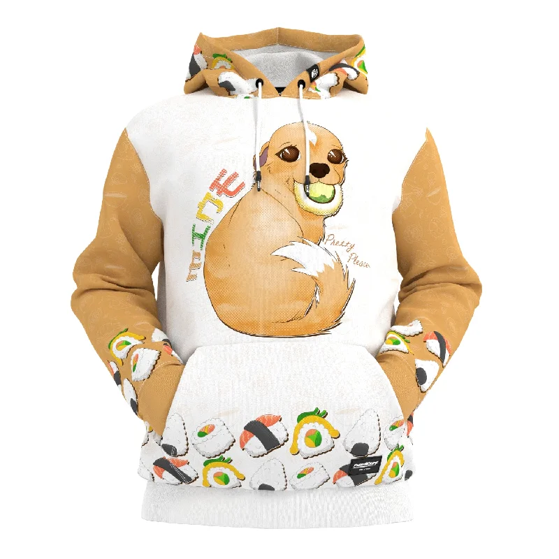 Minimal Comfort Cozy Layering Pieces Sushi! Mine! Hoodie