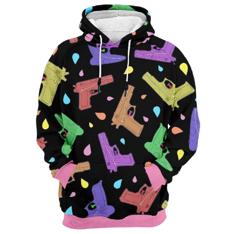Elegant Fit Comfortable Chic Fashion Splash Guns Hoodie