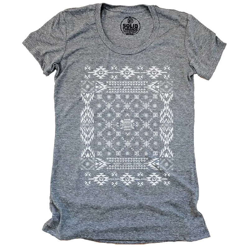 Comfy Pants Comfortable Chic Wearables Women's Mosaic of Love T-shirt