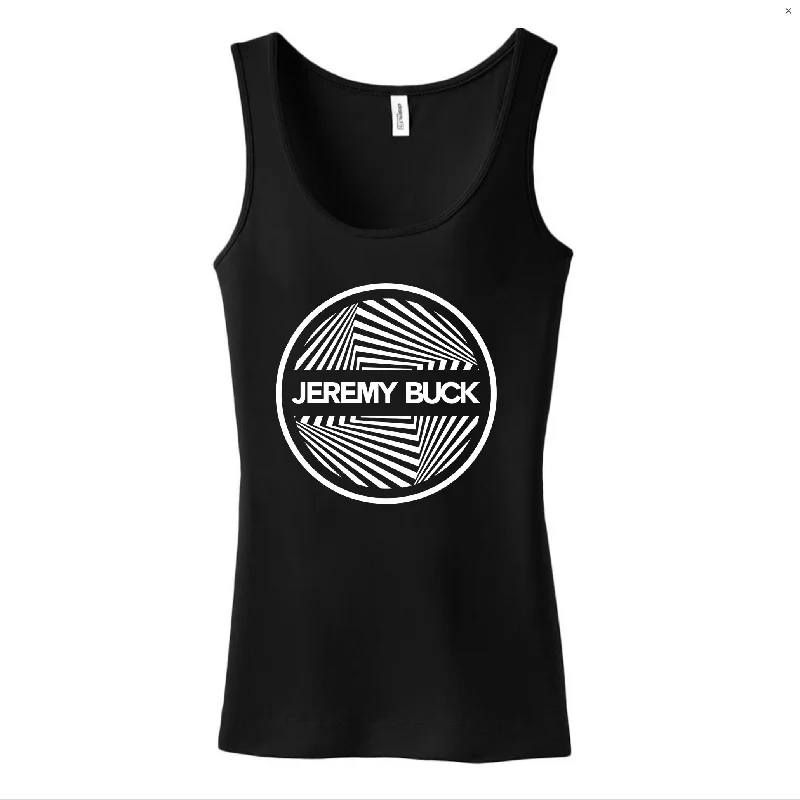 Easygoing Style Casual Soft Fit Circle Logo - Womens Tank