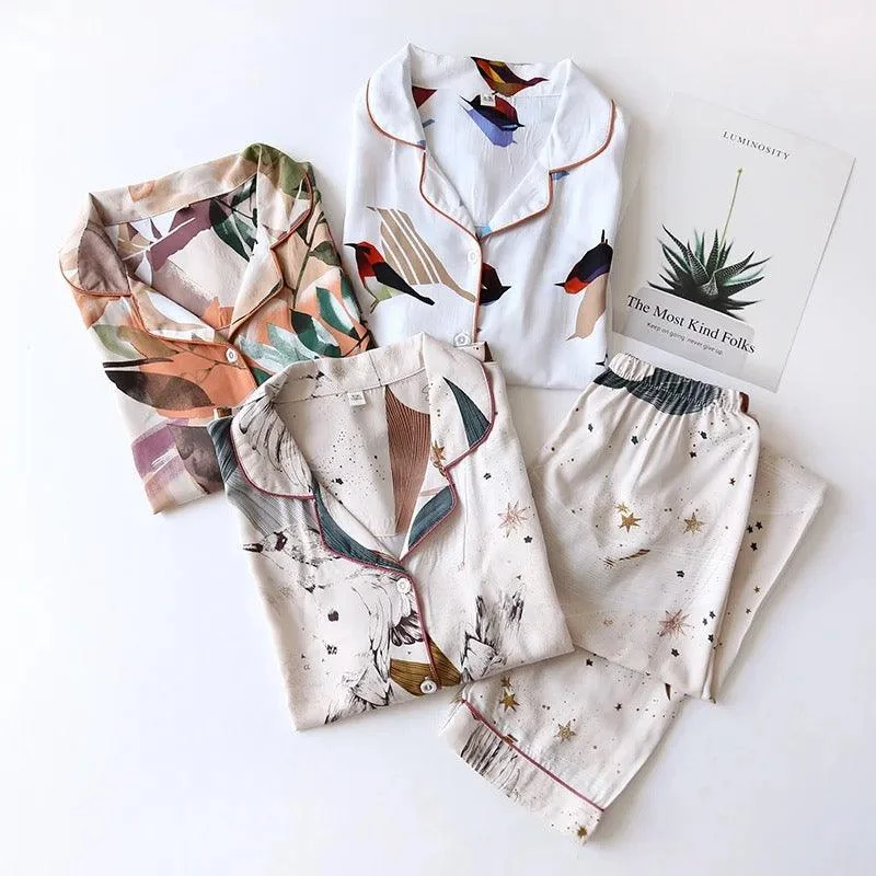 Everyday Outfits Streetwear Comfort Pieces Fressia Cotton Nightsets
